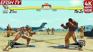 Elena vs Dee Jay (Hardest AI) - Ultra Street Fighter IV