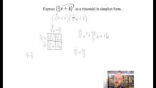 Multiplying Polynomials