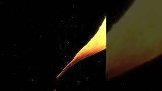 Большая чёрная дыра поглощает звезду #наука #space #sciecne #космос #universe #astronomy #астрономия