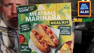 Aldi Meatball Subway Dupe