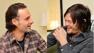 Norman Reedus prank on Andrew Lincoln is HILARIOUS!! The Walking Dead