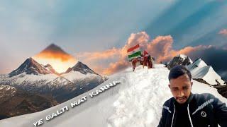 Don't Trek Tungnath Chandrashila in Heavy Snow