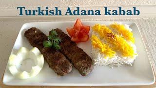 Turkish Adana Kabab recipe