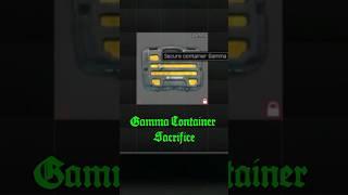 Sacrifice Gamma Container Cultist Circle #tarkov