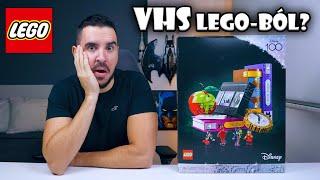 LEGO videókazetta? :D || LEGO 43227 Disney Gonosztevők ikonikus tárgyai