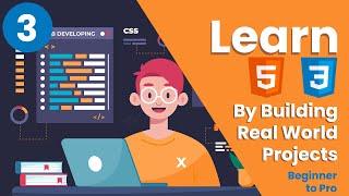 HTML CCS3 Crash Course For Absolute Beginners | #3