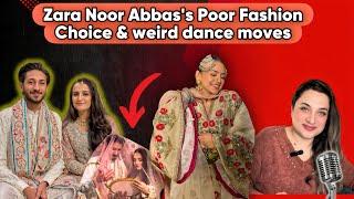 Zara Noor at her brother’s wedding in a weird dress | Why was Laila missing?