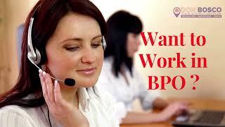 Want to Work in BPO | Bangalore | Career in BPO | HR John Martin | Don Bosco JPN