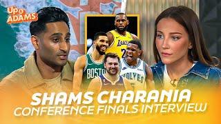 Kay Adams Takes Shams Charania's Phone AGAIN! NBA Conference Championship Preview, Lakers New Coach