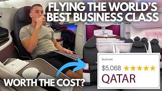 I Try The World’s Best Business Class (Qatar Airways)