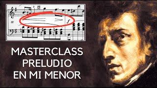 Masterclass - Preludio en Mi menor Op. 28 No. 4 de F. Chopin