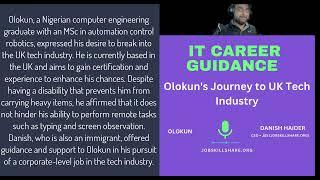 Olokun's Journey to UK Tech Industry