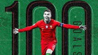 A journey of 100th International Goal_Cristiano Ronaldo_