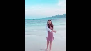 VIRAL!!! DANIE GROVES MAIN DI PANTAI..