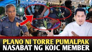 PLANO NI TORRE PUMALPAK, MGA MEMBRO NG KOJC NASABAT ANG MGA GAGAMITING PANTAMBAK.