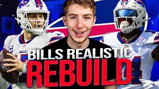 BUFFALO BILLS REALISTIC REBUILD IN MADDEN 23!