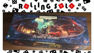 Arkham Horror: The Card Game | Return to the Night of the Zealot  | Unboxing