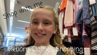 Reborn clothes shopping