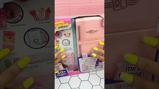 Real Little's  Adorable Mini Fridge Stationary Caddy! Satisfying Video ASMR #reallittles #shorts