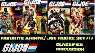 G.I. Joe Classified Discussion: Favorite Animal/Joe Figure Set??