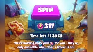 300+ Thor Wheel Spin In Coin Master #coinmaster