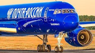 ️ AWESOME CLOSE UP TAKEOFFS & LANDINGS  Moscow Vnukovo Airport Plane Spotting [VKO/UUWW]