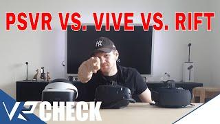 VR CHECK | Oculus Rift/HTC Vive/Playstation VR - DER GROSSE TEST