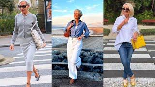 How to be chic without heels | The 6 best fashion tips for women over 60 | Comfort and style tips.