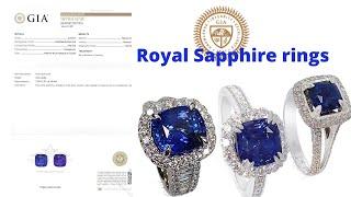 Whats a Royal Blue Sapphire-colors definition in details