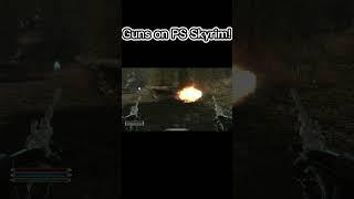 Mind Blowing Skyrim PlayStation Mod Adds Guns to Fantasy Combat