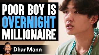 POOR BOY Is OVERNIGHT MILLIONAIRE | Dhar Mann Studios