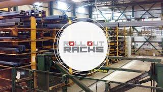 Roll Out Racks | Tubes and Bars Storage Solution