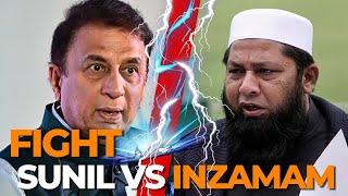 Big Fight Between Indian former Captain Sunil Gavaskar vs Inzamam ulhaq Alu | Himmat hai toh samne a