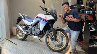 Honda Adventure Bike thar Aizawl alo thleng ta…Honda Transalp walkaround