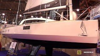 2016 Ikone 7.5 Sailing Yacht - Walkaround - 2015 Salon Nautique de Paris