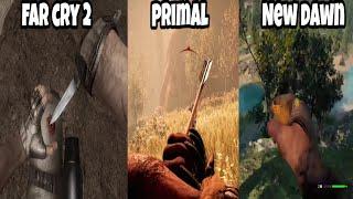 Evolution Of Healing Animations In Far Cry