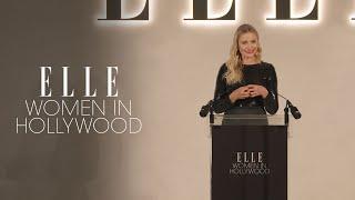 Cameron Diaz Honors Selena Gomez, Zoe Saldaña, and Karla Sofía Gascón | Women in Hollywood | ELLE