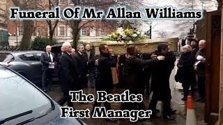 Funeral of Mr Allan Williams, The Beatles First Manager