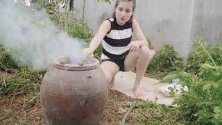 Nana Daily Life - The Secret Of Tender Quail: Baked Quail In Water Pot