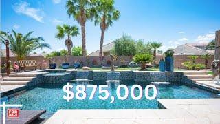 Home For Sale Las Vegas $875,000 - 3,350 SqFt - 4BD - 4BA - 1/2 Acre - 3 Car - RV - Pool