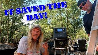 AFERIY SAVES THEIR CAMPER! |farm, tiny house, homesteading, RV life, RV living|