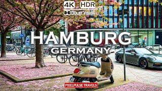 HAMBURG Spring Walking Tour in another Part of Hamburg |4K 60fps HDR|