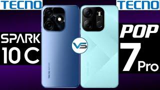 Tecno Spark 10C VS Tecno Pop 7 Pro | Tecno Pop 7 Pro VS Tecno Spark 10C | Tecno Spark 10C