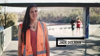 Jade Dolman | WA Street Art on the Collie Mural Trail