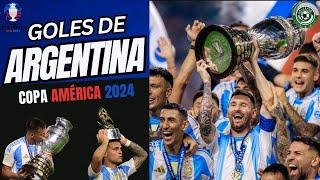 TODOS LOS GOLES DE ARGENTINA- CAMPEONES DE LA COPA AMERICA