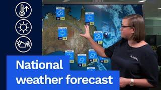 National Weather Forecast: Warm and mostly dry weekend; hazardous surf for south-east Qld