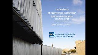 Guía rápida de proyectos europeos: European Research Council