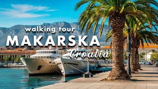  MAKARSKA [4K]️ CHORWACJA ️ THE BEAUTIFUL TOWN OF MAKARSKA ️ CROATIA ️ WALKING TOUR 4K