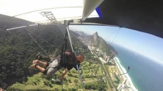 Hang Gliding in Rio De Janeiro, Brazil. (June 2016)