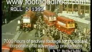 Footagedirect - London 1950s & 60s clips